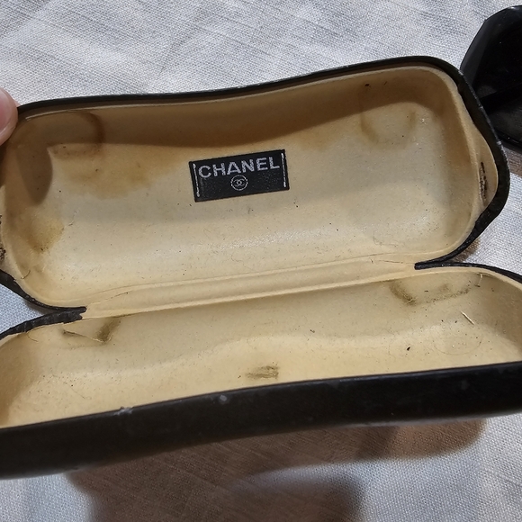 Chanel Authentic Black Silver Embellished    Sunglasses Made in Italy - Picture 10 of 13